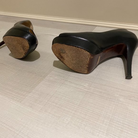 Cole Haan Women's Open Toed Nike Air Pump. Black. Size 5.5 - Picture 4 of 4